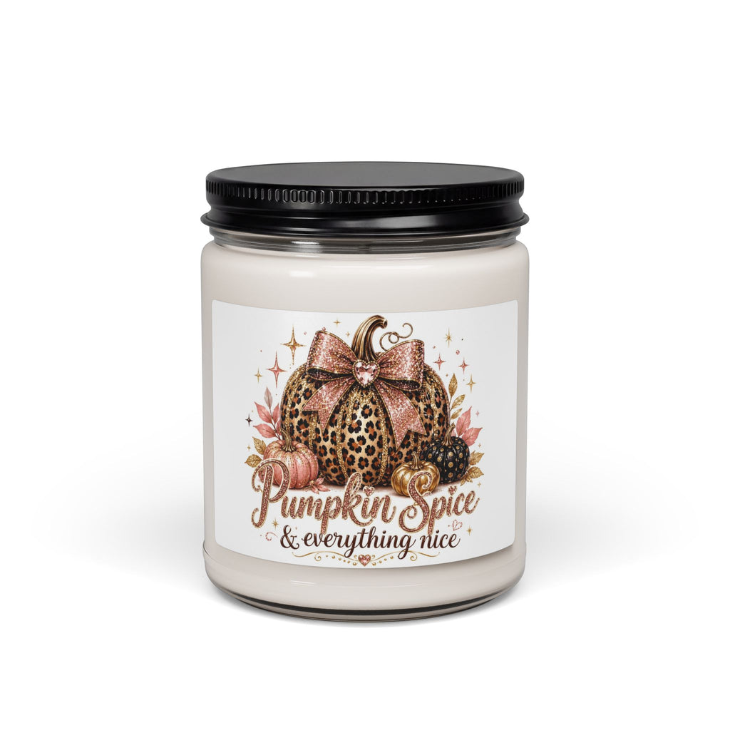 Pumpkin Spice & Everything Nice Scented Soy Candle — 9oz Autumn Jar