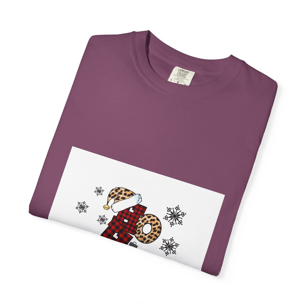 Holiday JOY Plaid Graphic T-Shirt
