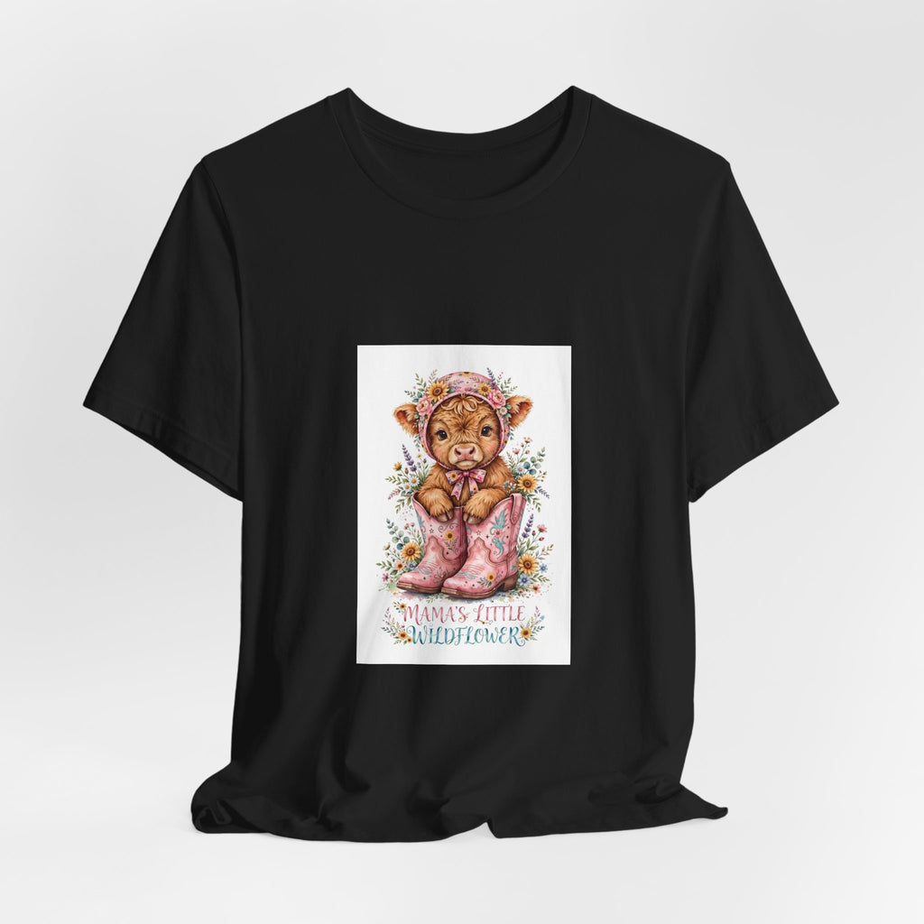 Mama's Little Wildflower Baby Bear Tee