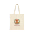 Mama's Pride Floral Bear Tote Bag