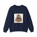 Blessed Pumpkin Sweatshirt — Leopard & Buffalo Plaid Fall Crewneck