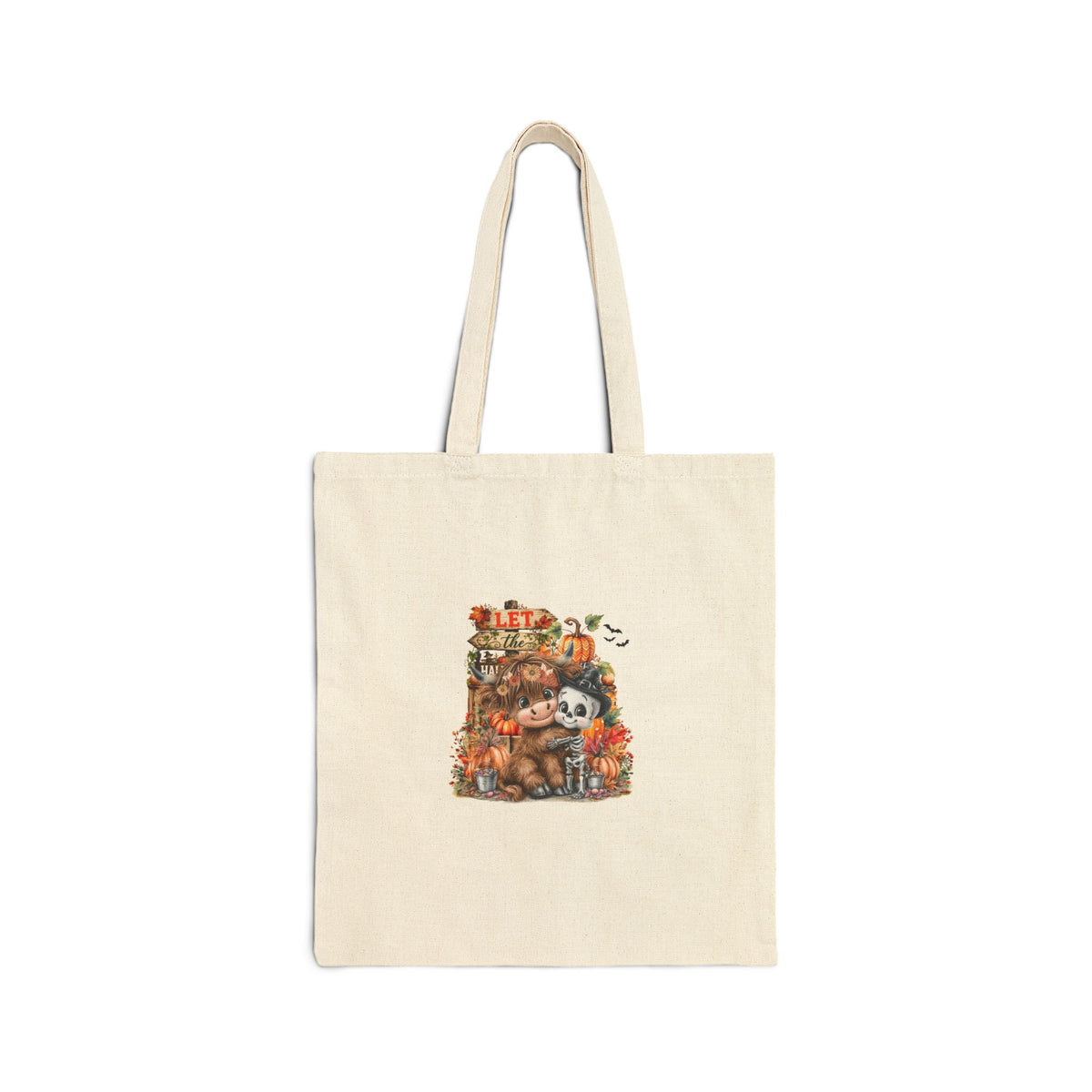 Cotton Canvas Tote Bag