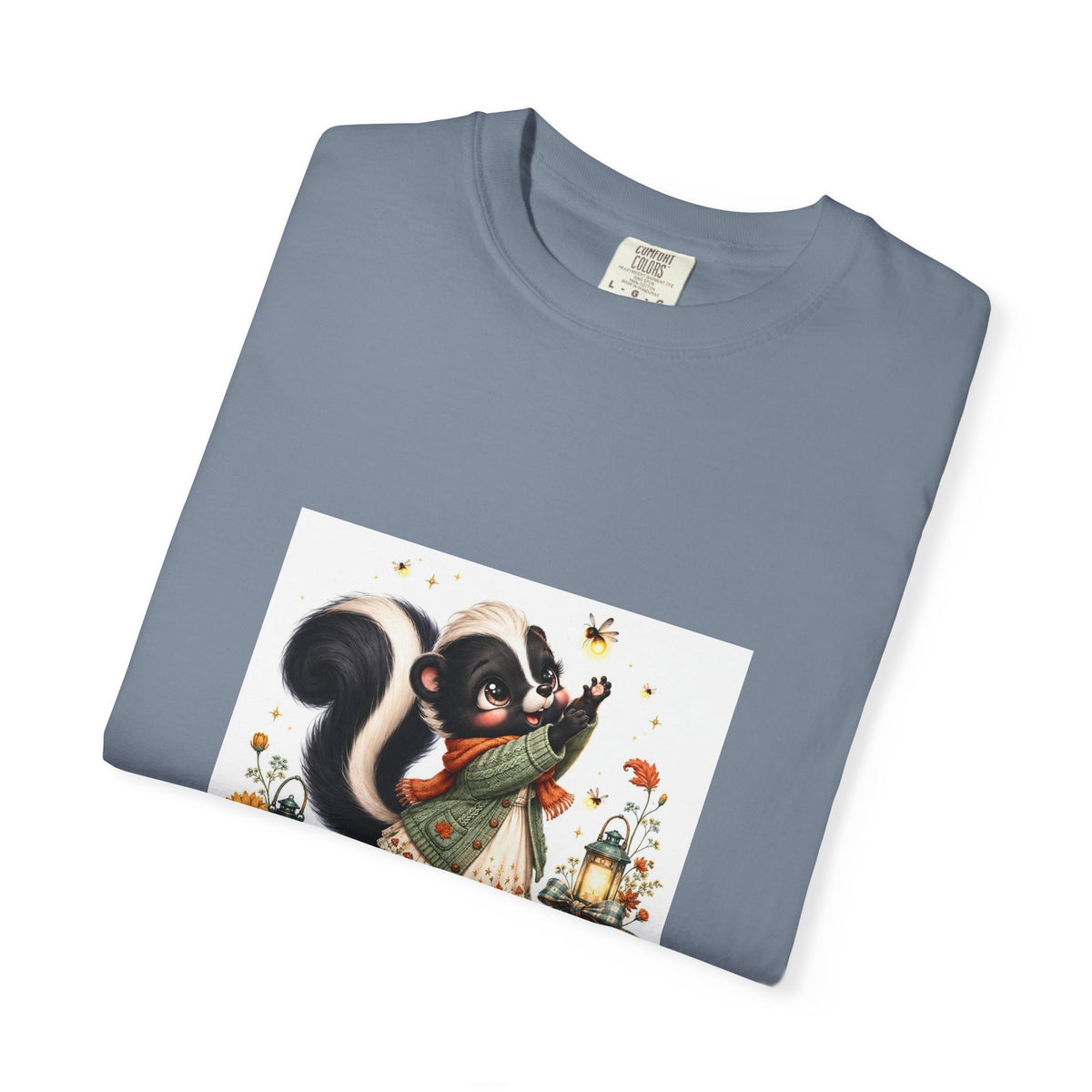 Chasing the Last Firefly Skunk Graphic T-Shirt