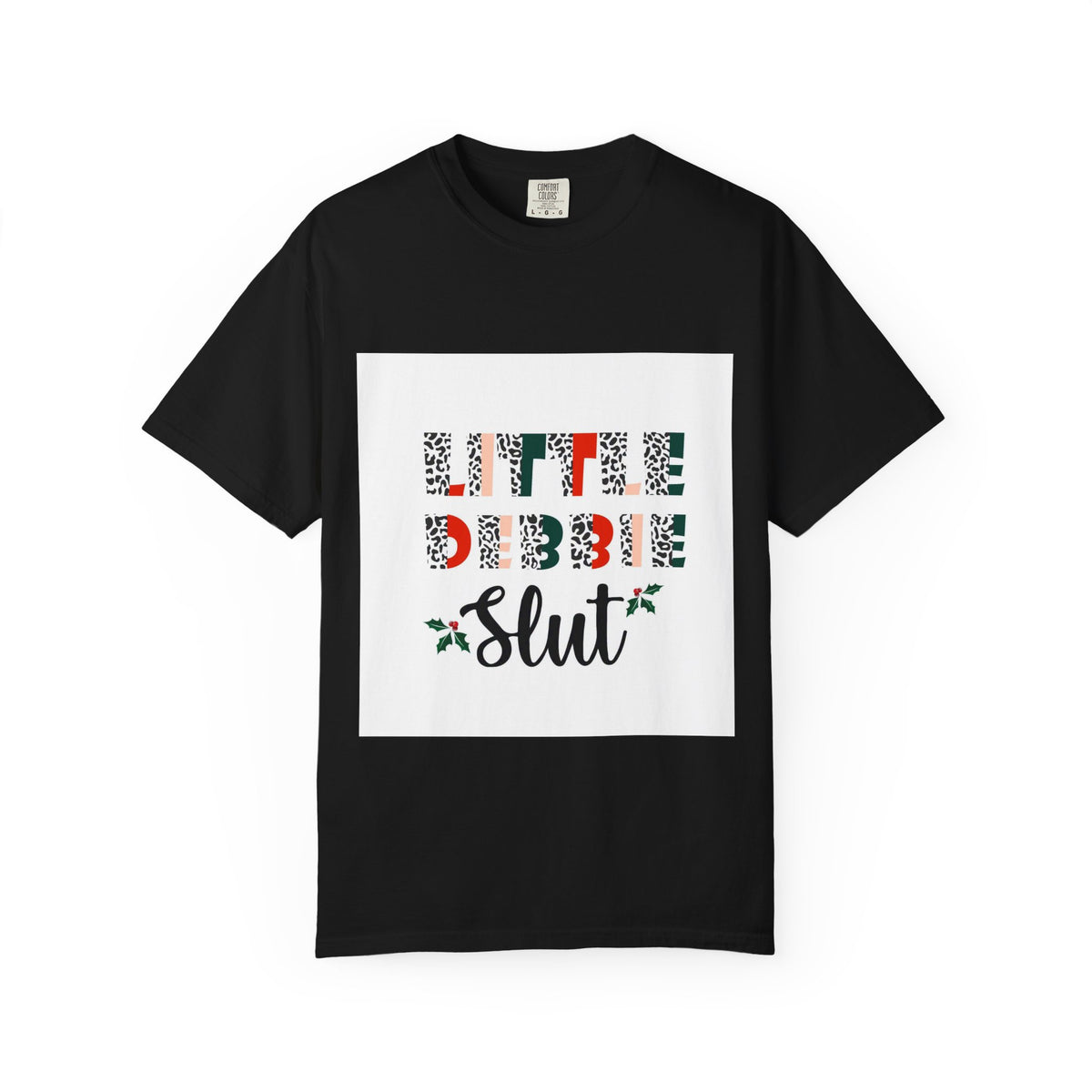 Funny Christmas Tee - 'Little Debbie Slut' Holiday Graphic T-Shirt