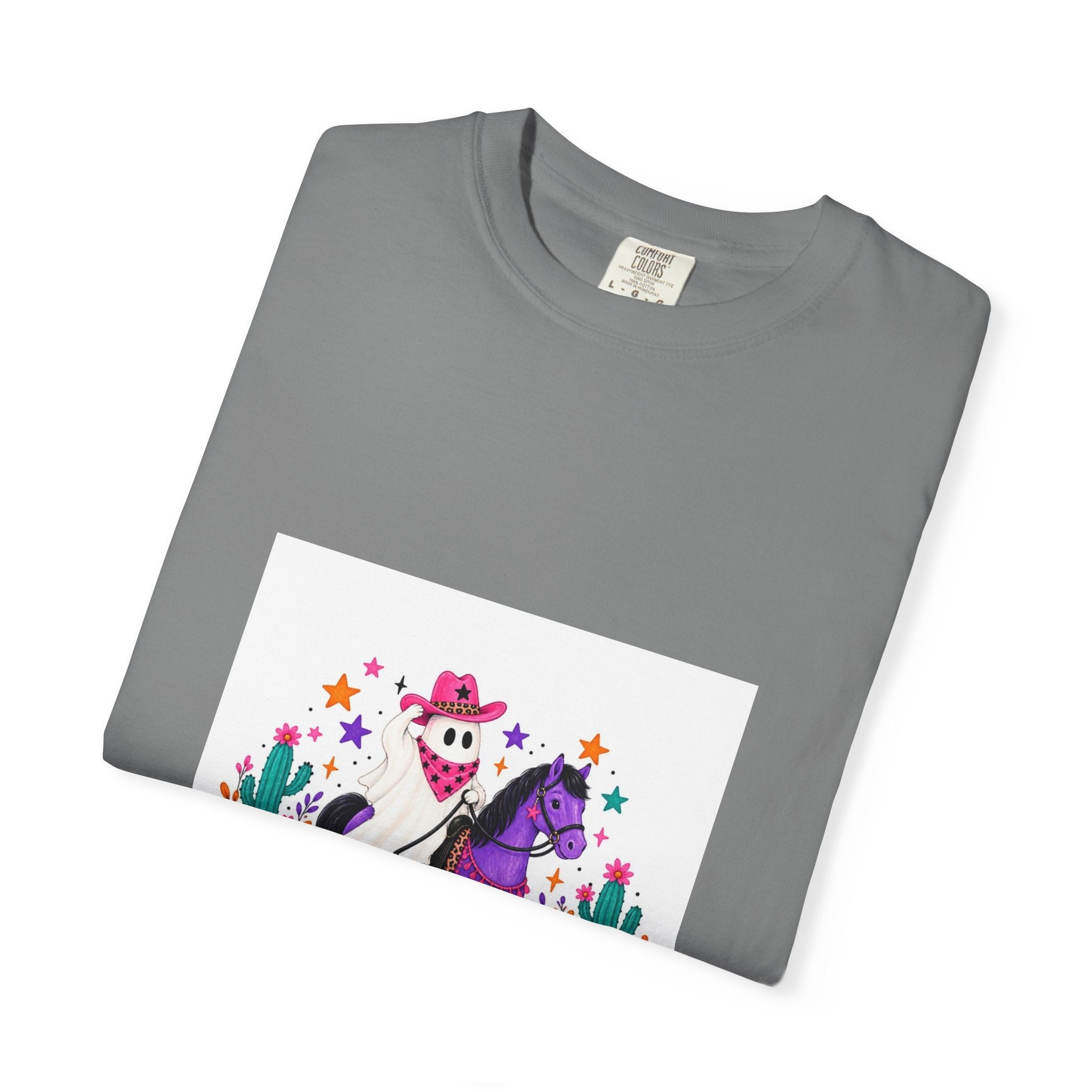 Day of the Dead Cowboy Horse T-Shirt — Cute Día de los Muertos Skeleton Rider Design
