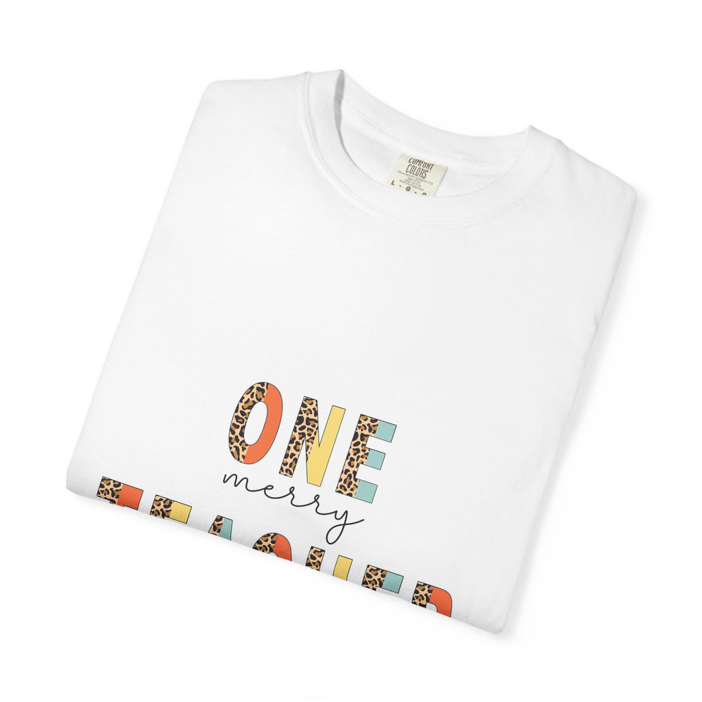 Teacher One More T-Shirt — 'One More Teacher' Cute Apple Design for Educators