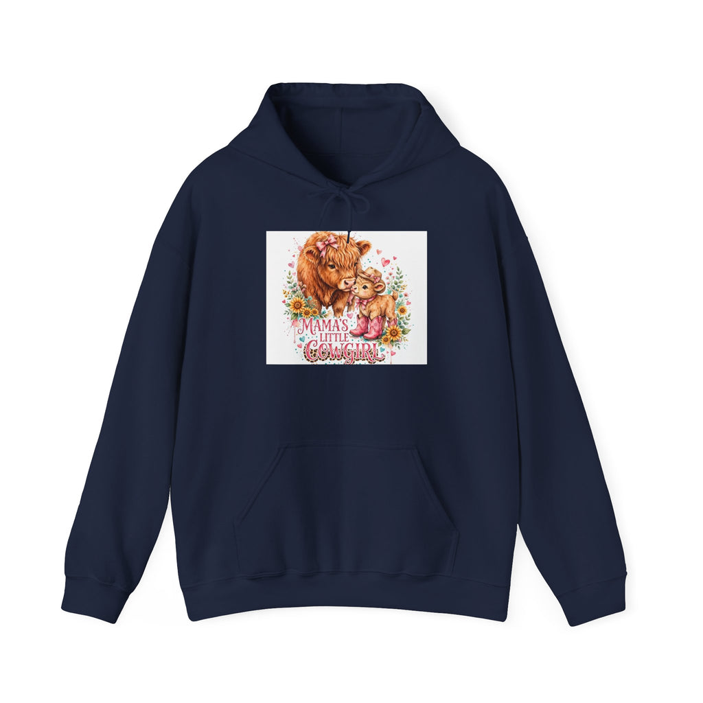 Mama Bear & Cubs Hoodie — Cute Floral Family Graphic Sweatshirt