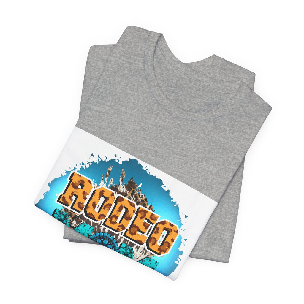 Rodeo Mom T-Shirt — Western Rodeo Graphic Tee for Moms