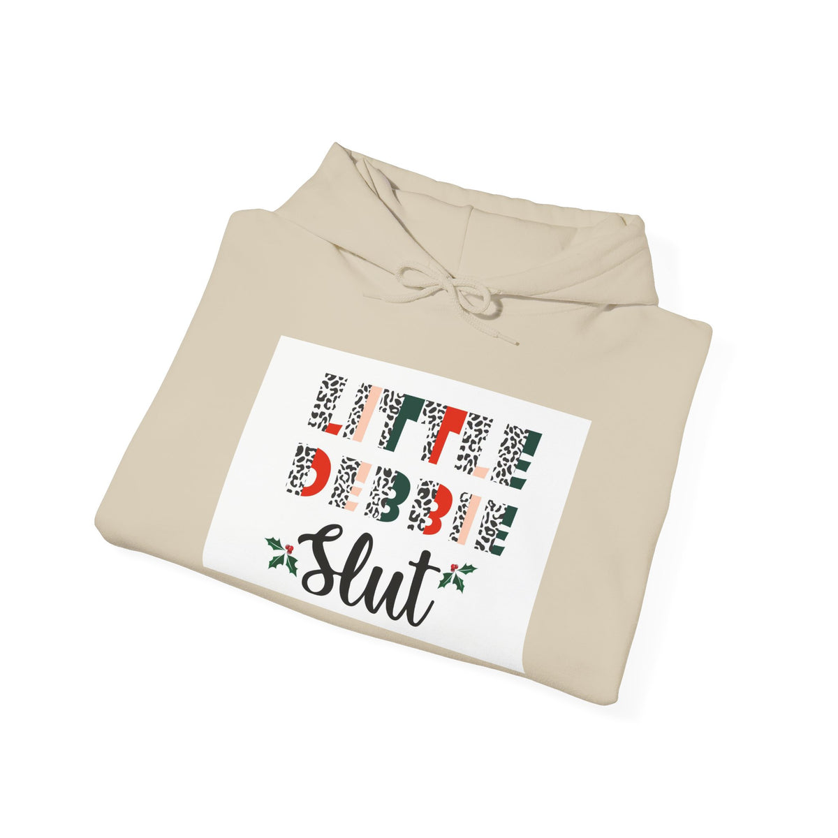 Little Debbie Slut Floral Hoodie – Funny Retro Snack-Inspired Pullover