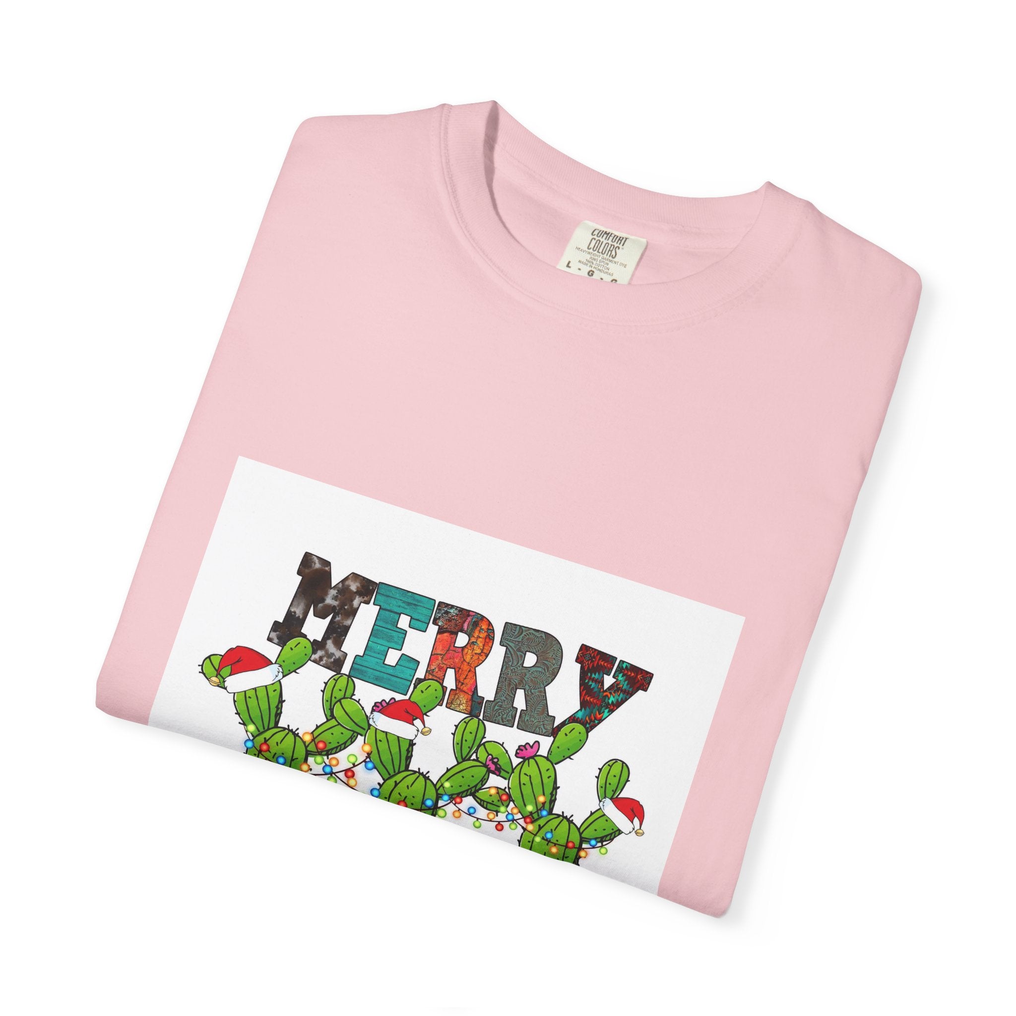 Merry Christmas Cactus T-Shirt