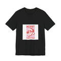 Merry Christmas Santa Tee - Retro Red Checkerboard Holiday T-Shirt