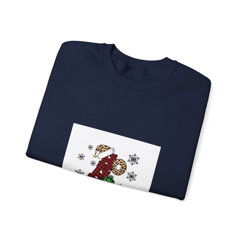 2023 Cozy Christmas Crewneck Sweatshirt — Festive '2023' Snowflake Design