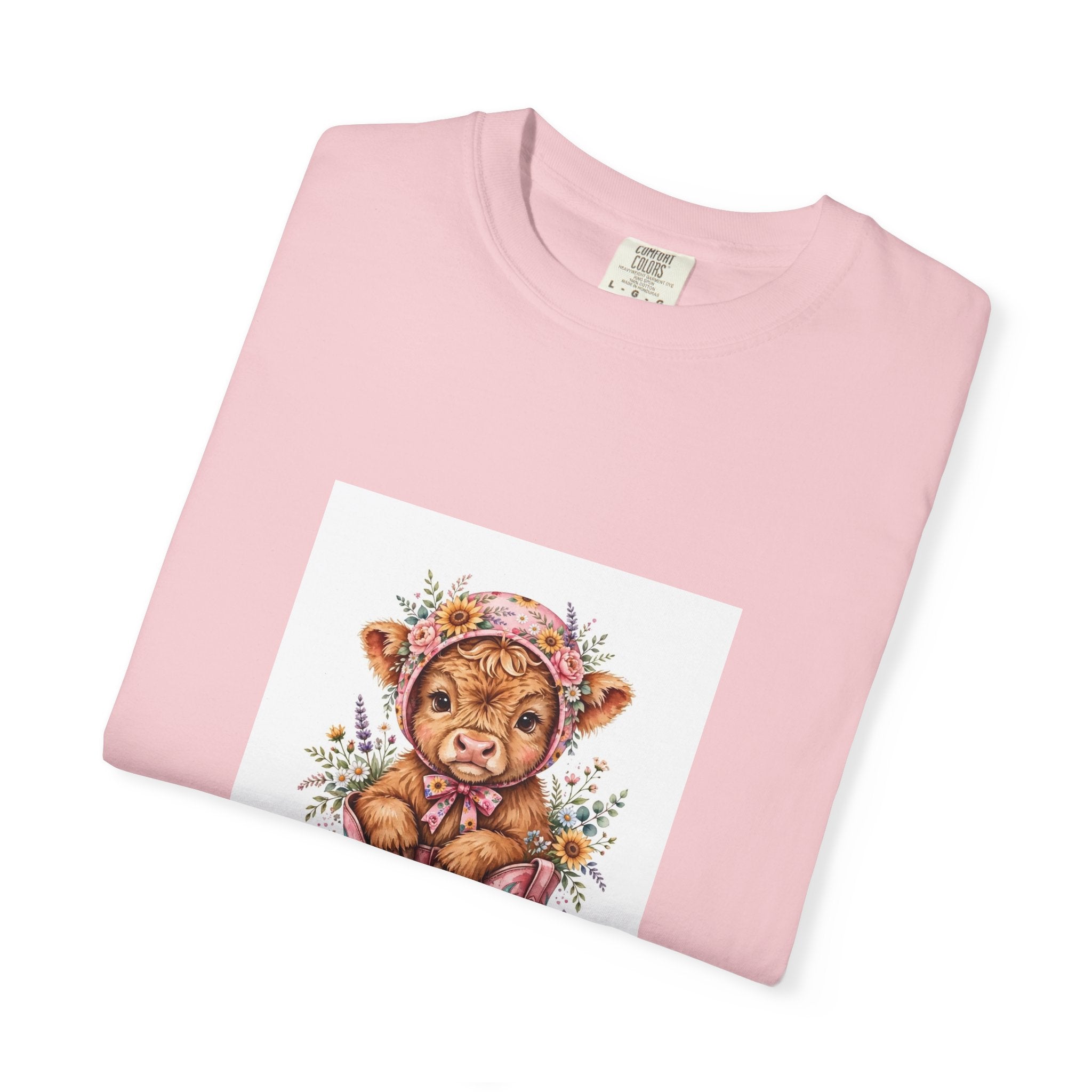 Tiger Cub Floral Tee — "Momma's Little Snugglepunch" Cute Baby Animal T-Shirt