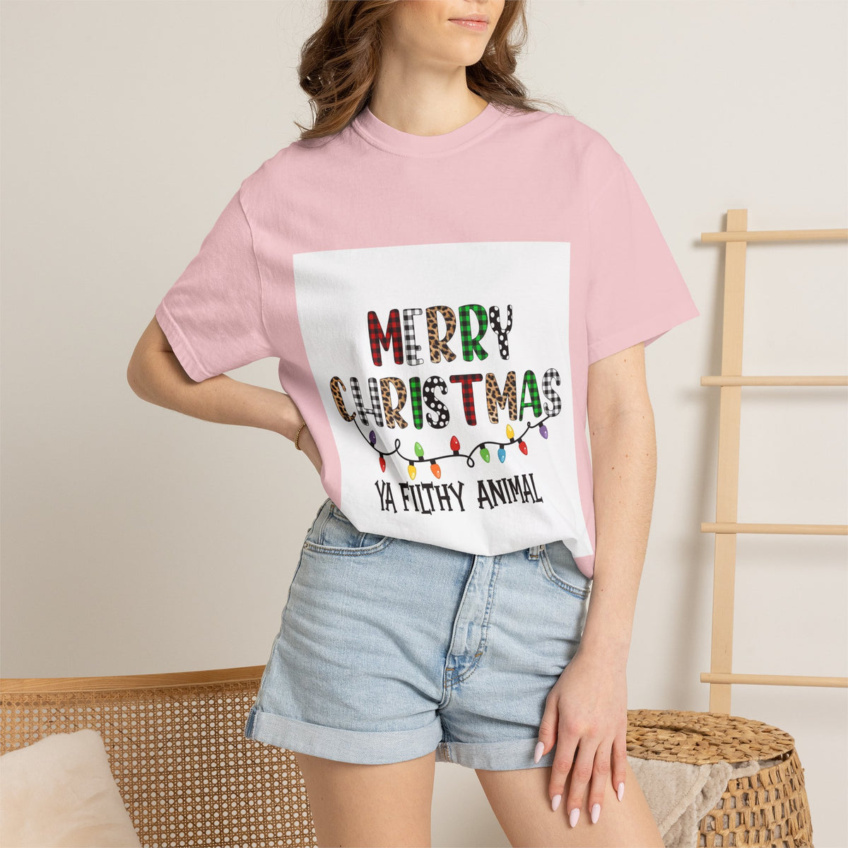 Merry Christmas Ya Filthy Animal T-Shirt — Funny Holiday Graphic Tee