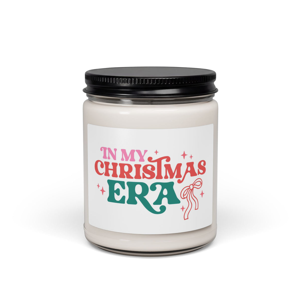 Christmas Era Scented Soy Candle — 9oz Festive Holiday Jar ("In My Christmas Era")