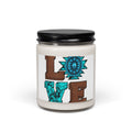 LOVE Turquoise Western Soy Candle — 9oz Scented Jar