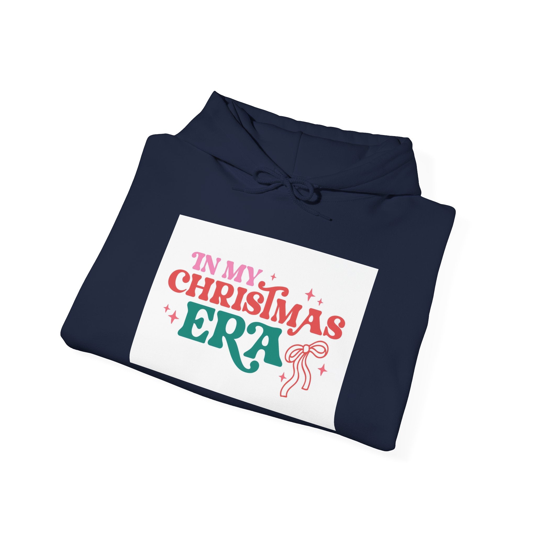Christmas Era Hoodie — "In My Christmas Era" Retro Holiday Graphic Hoodie