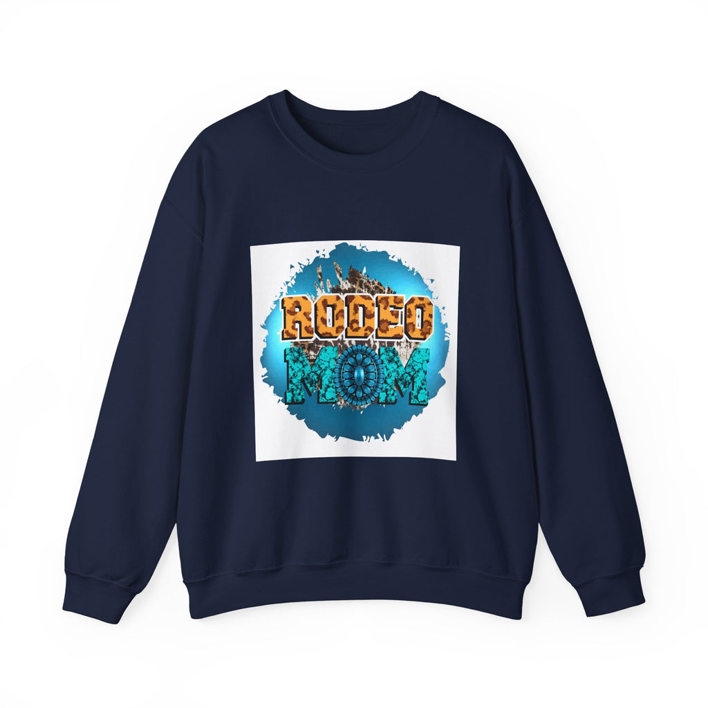 Rodeo Mom Crewneck Sweatshirt – Western Cowgirl Casual Pullover
