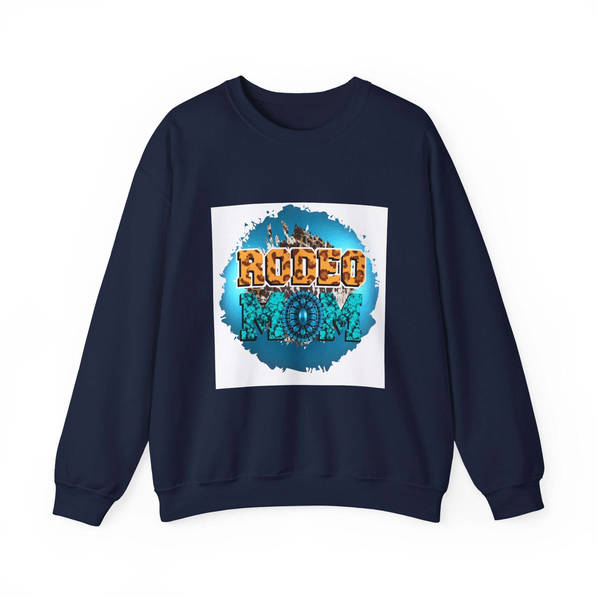 Rodeo Mom Crewneck Sweatshirt – Western Cowgirl Casual Pullover