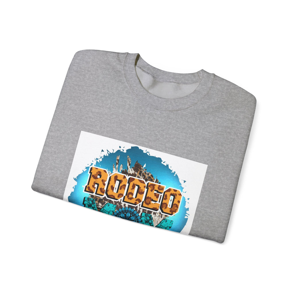 Rodeo Mom Crewneck Sweatshirt – Western Cowgirl Casual Pullover