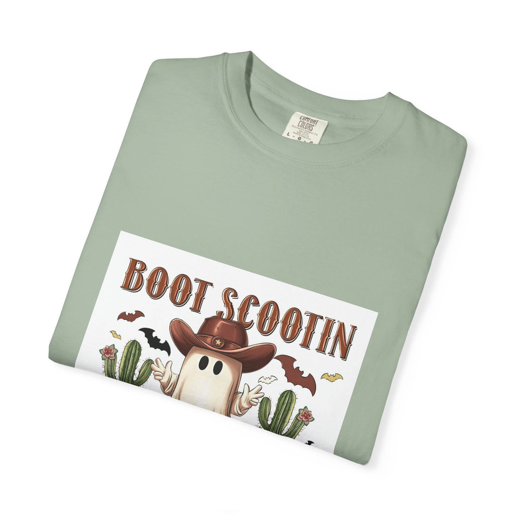 Boot Scootin' Spooky Ghost T-Shirt