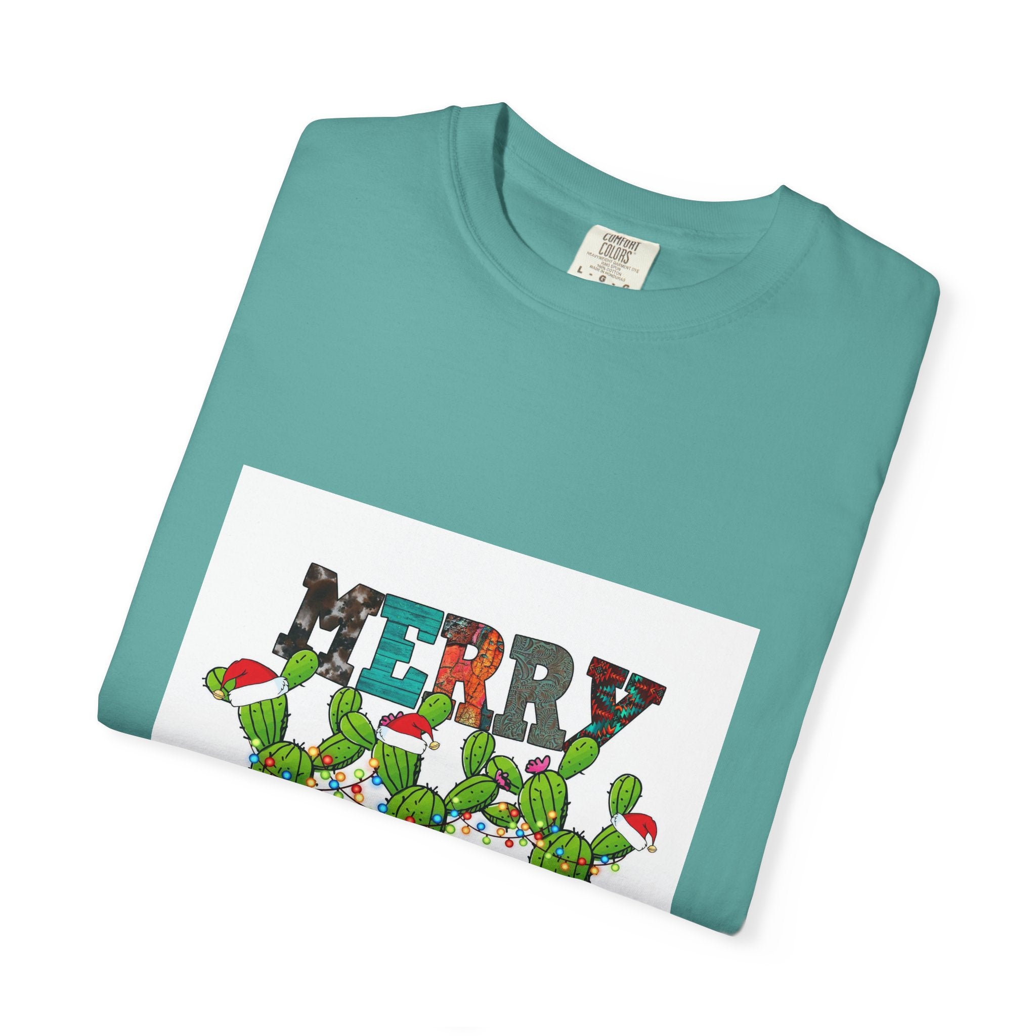 Merry Christmas Cactus T-Shirt