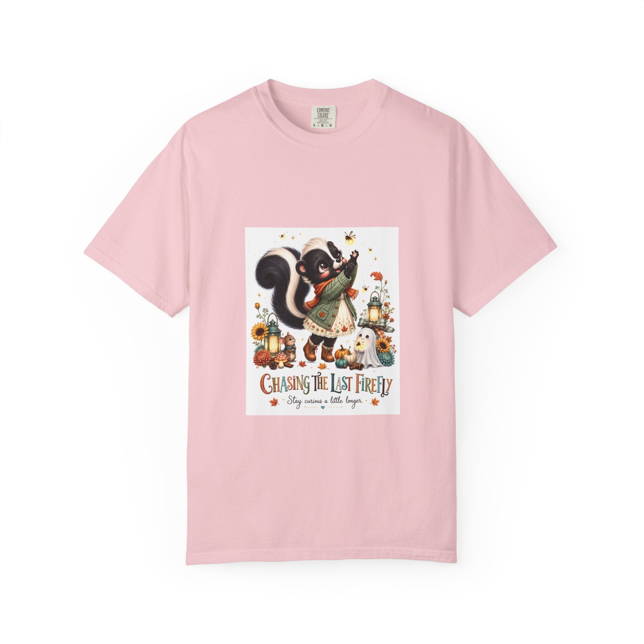 Chasing the Last Firefly Skunk Graphic T-Shirt