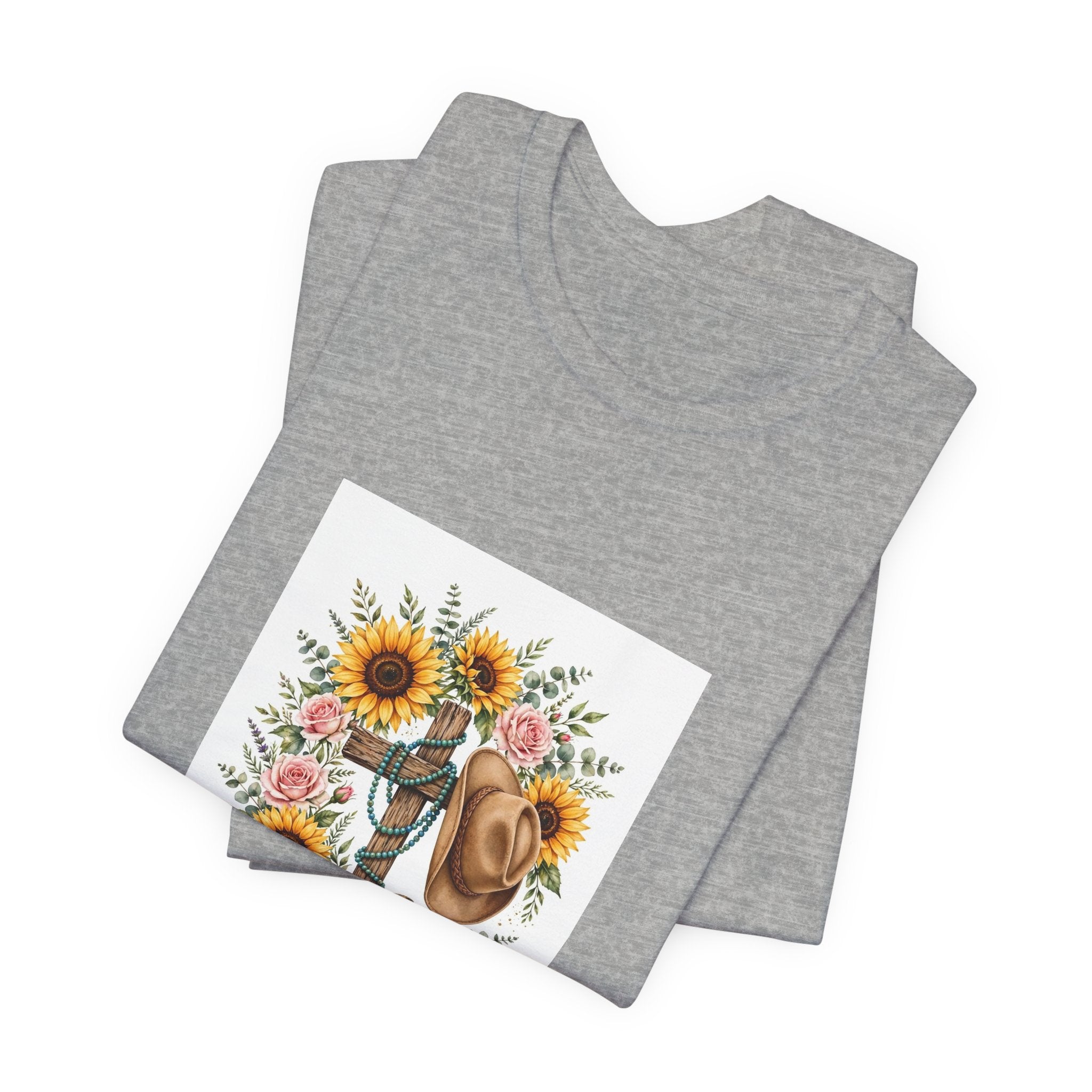 Faith Family Ranch Sunflower Western Tee