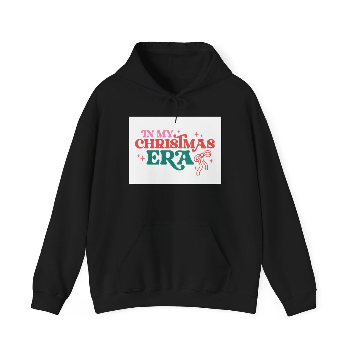 Christmas Era Hoodie — "In My Christmas Era" Retro Holiday Graphic Hoodie