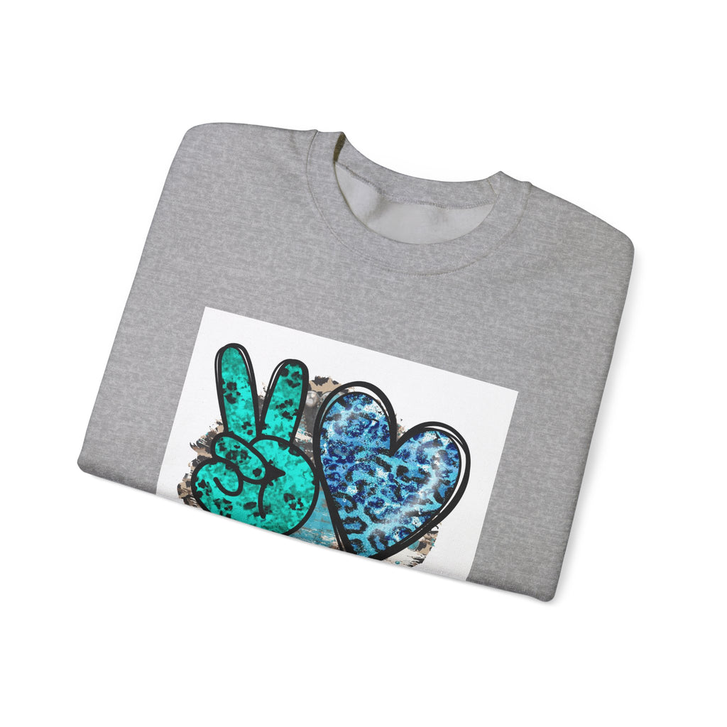 Rodeo Peace & Heart Crewneck Sweatshirt