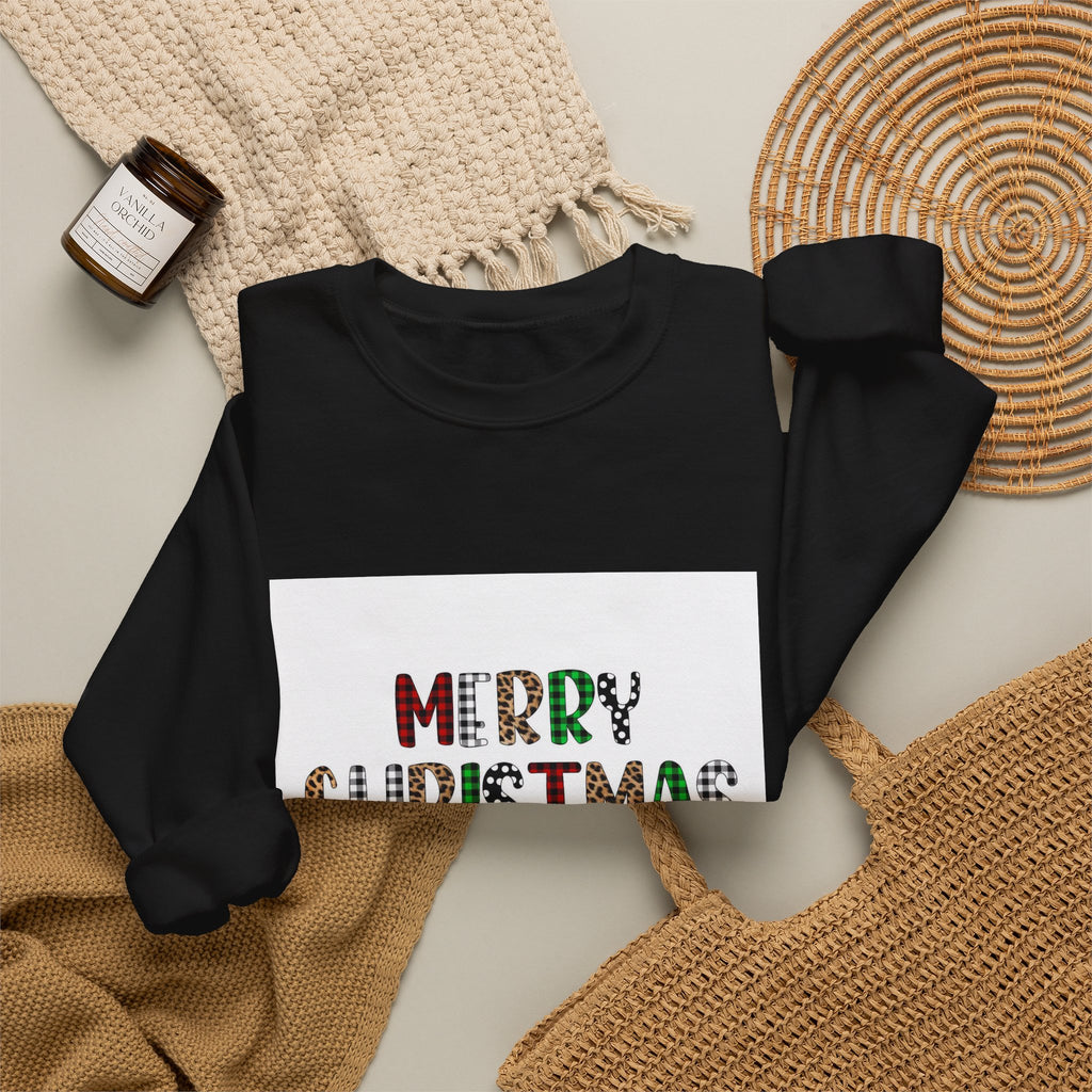Christmas Sweatshirt "Merry Christmas Ya Filthy Animal" – Holiday Crewneck