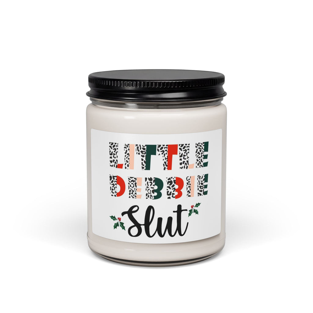 Holiday 'Little Debbie Slut' Scented Soy Candle — 9oz Christmas Humor Gift