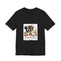 Skunk & Pumpkins Fall Tee — “Chasing the Last Firefly” Cute Autumn Graphic Shirt