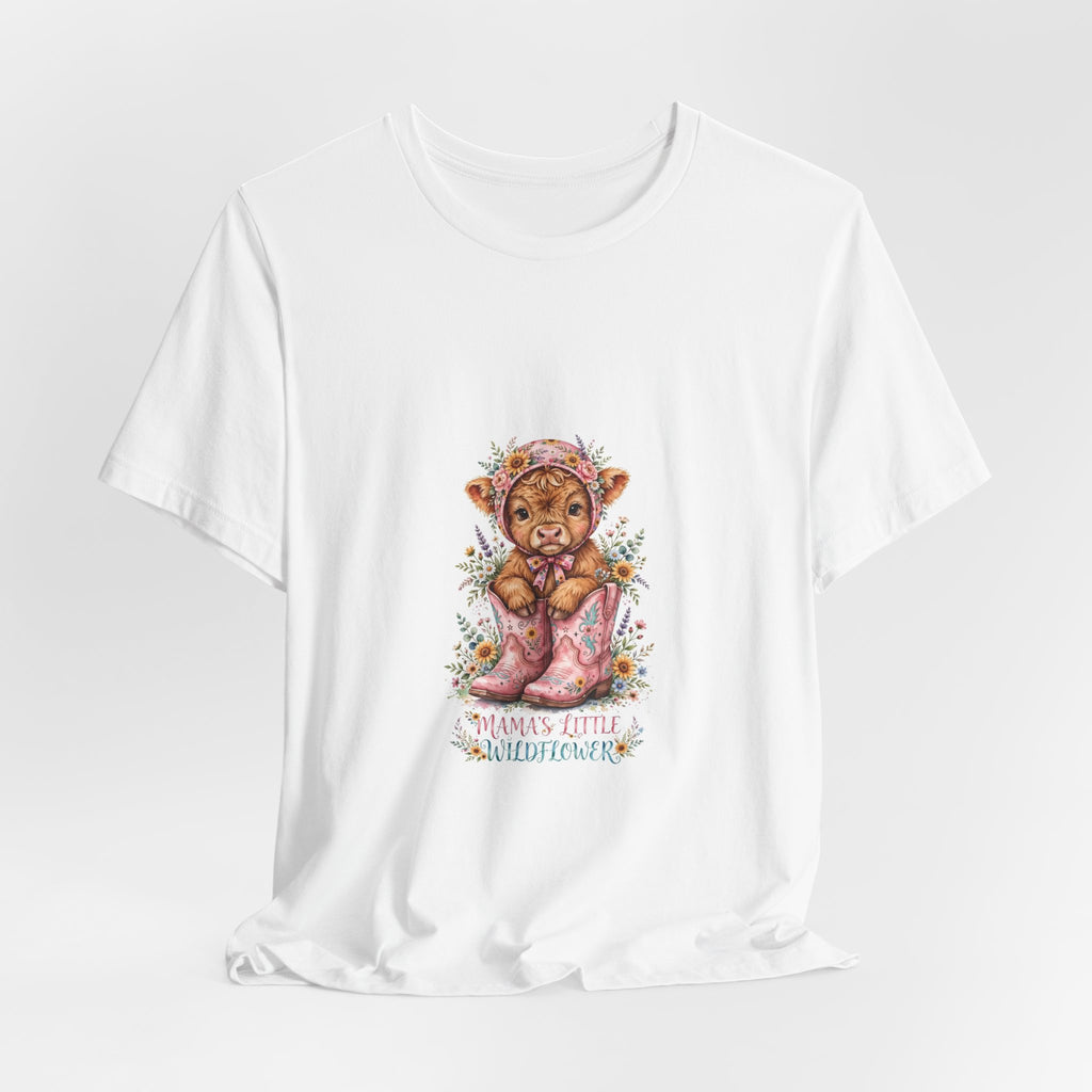 Mama's Little Wildflower Baby Bear Tee