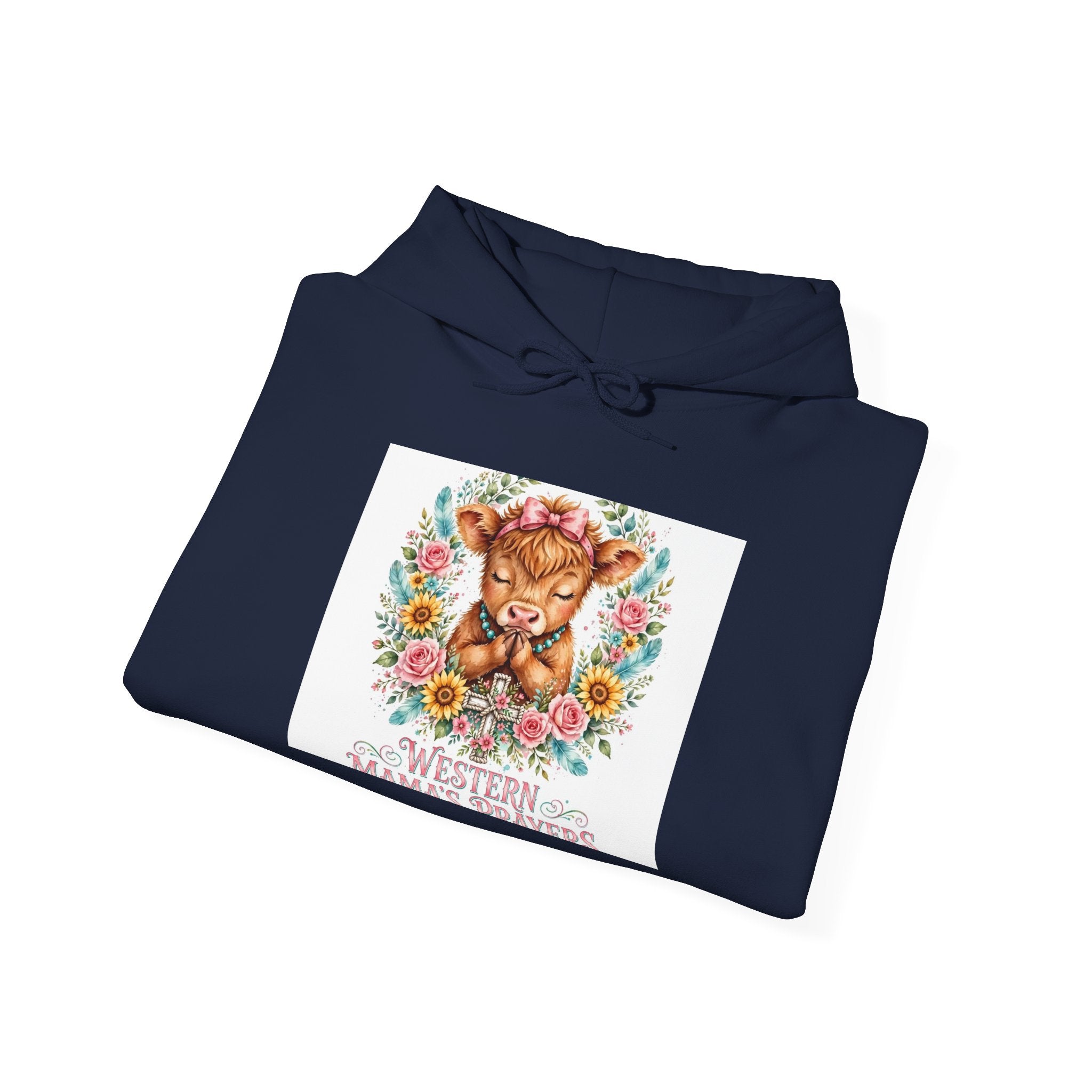 Mama Bear Floral Hoodie - 'We Turned Out So Loved' Cozy Women's Sweatshirt