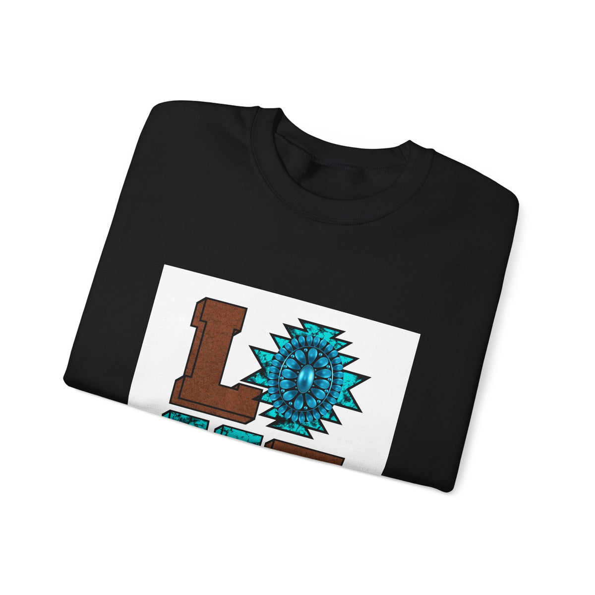 LOVE Southwestern Crewneck Sweatshirt