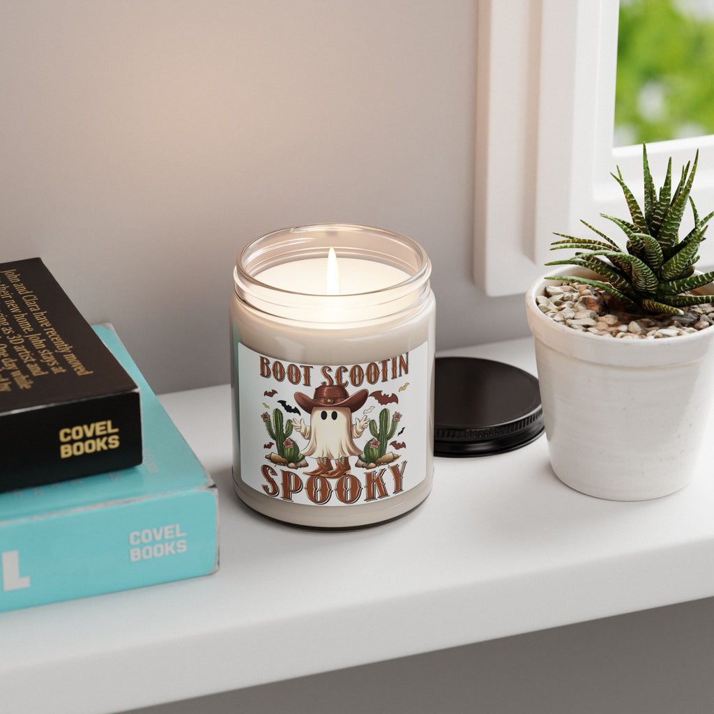 Boot Scootin' Spooky Soy Candle — 9oz Halloween Scented Candle