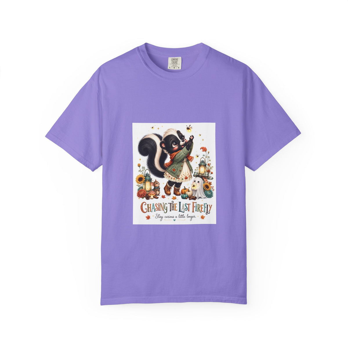 Chasing the Last Firefly Skunk Graphic T-Shirt