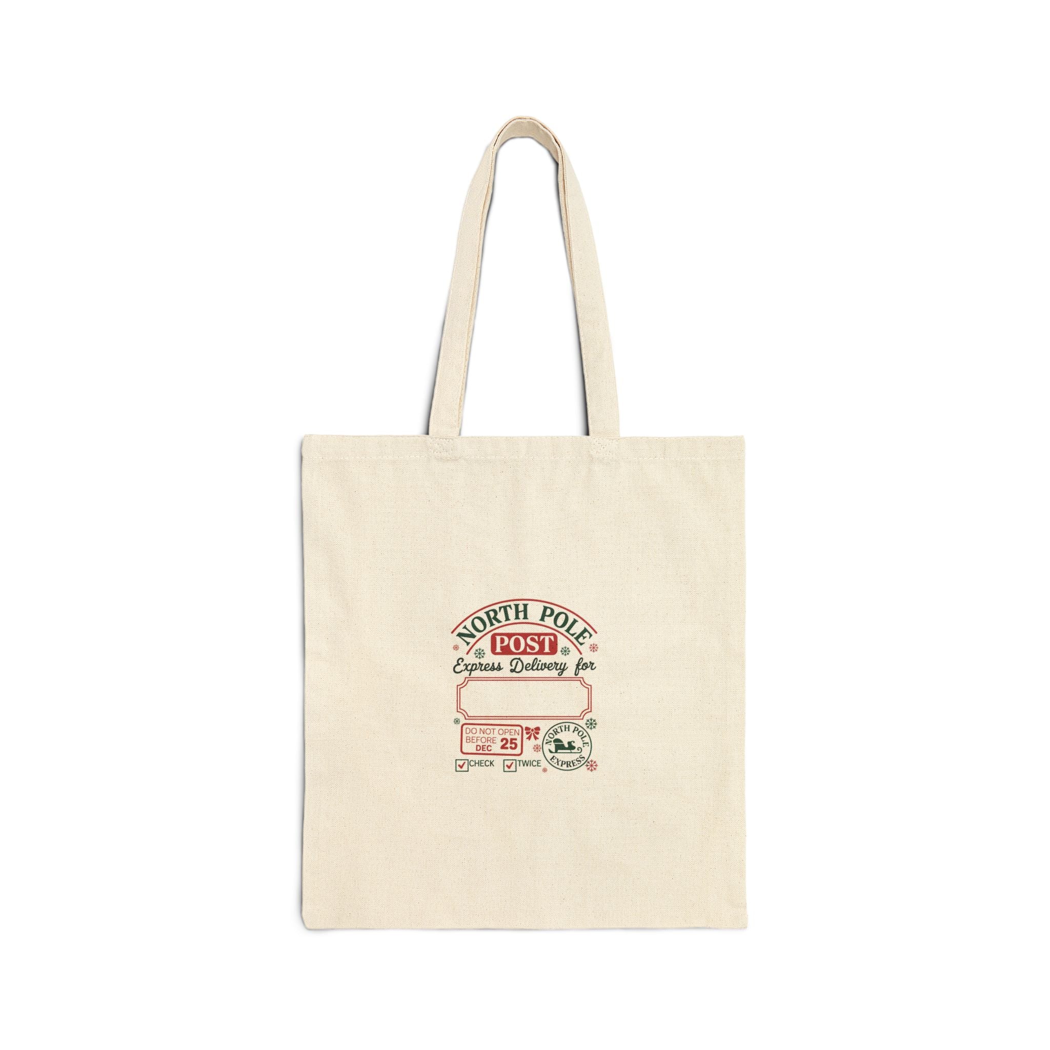 Cotton Canvas Tote Bag
