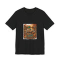 Skull Sunset Tee — 'Still Waters' Floral Skull Graphic T-Shirt