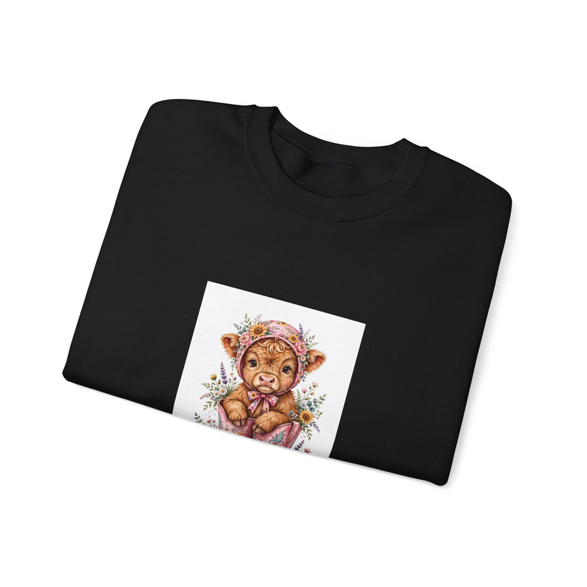 Bear Cub Valentine Sweatshirt - "Be Mine Little Valentine" Cute Teddy Graphic Crewneck