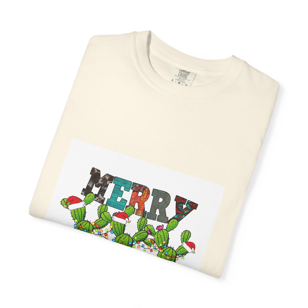Merry Christmas Cactus T-Shirt
