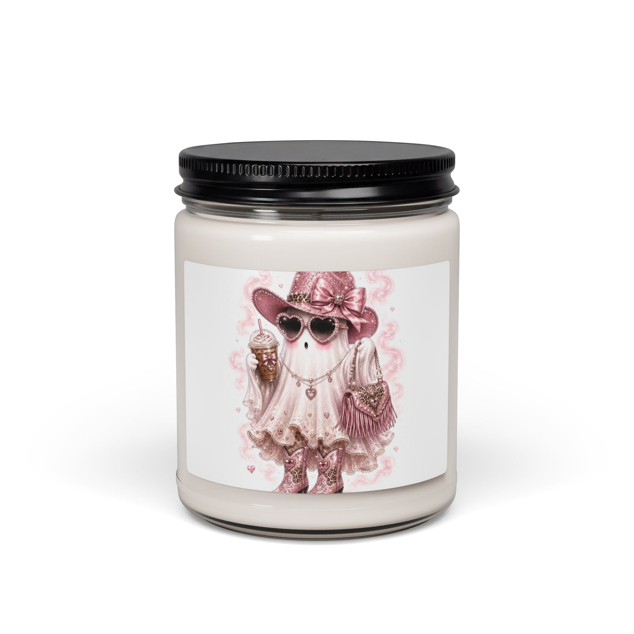 Chic Ghost Soy Candle — Pink Fashionista Scented 9oz