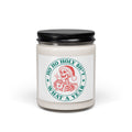 Holiday Skull Soy Candle — "Ho Ho Holy Sh*t What a Year" 9oz