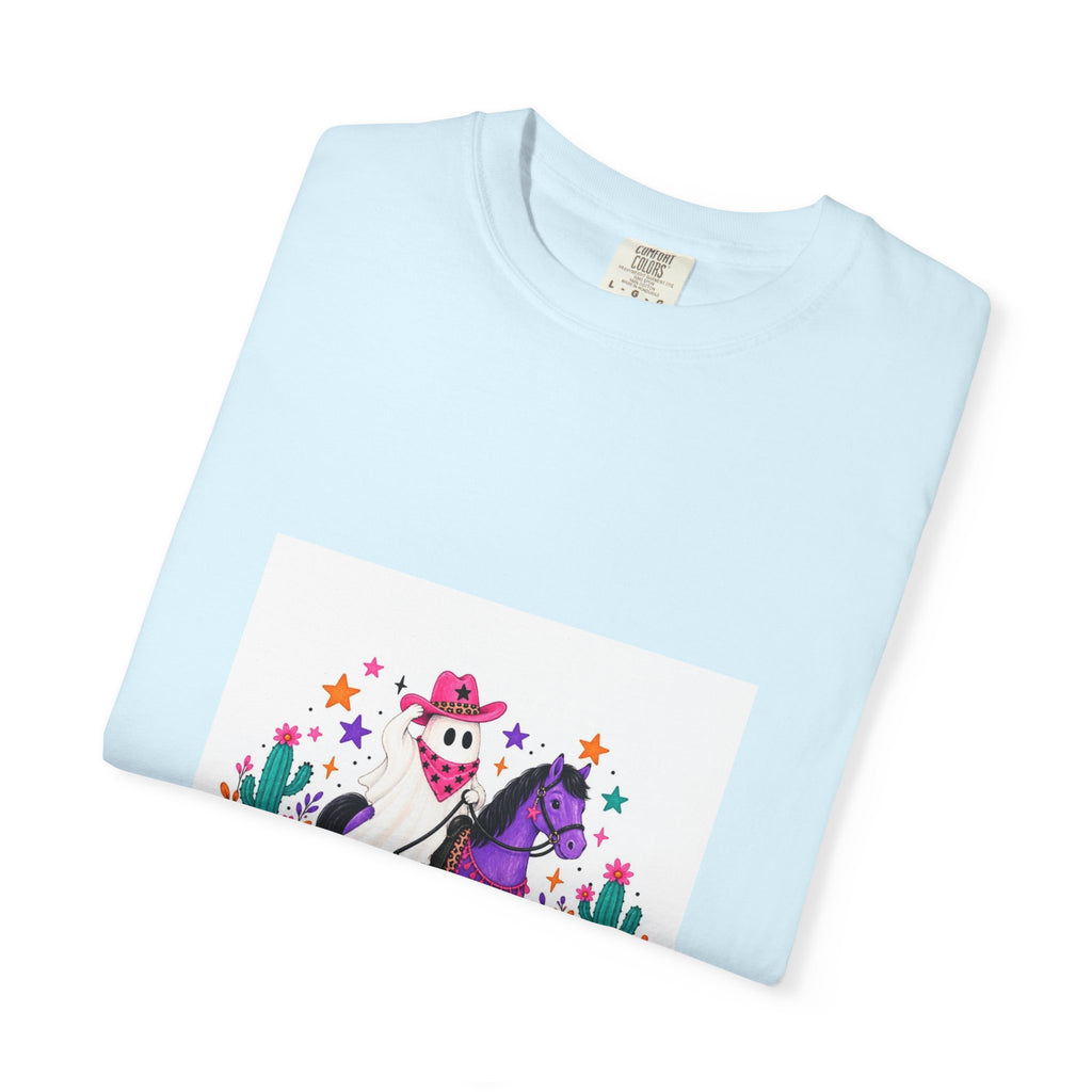 Day of the Dead Cowboy Horse T-Shirt — Cute Día de los Muertos Skeleton Rider Design