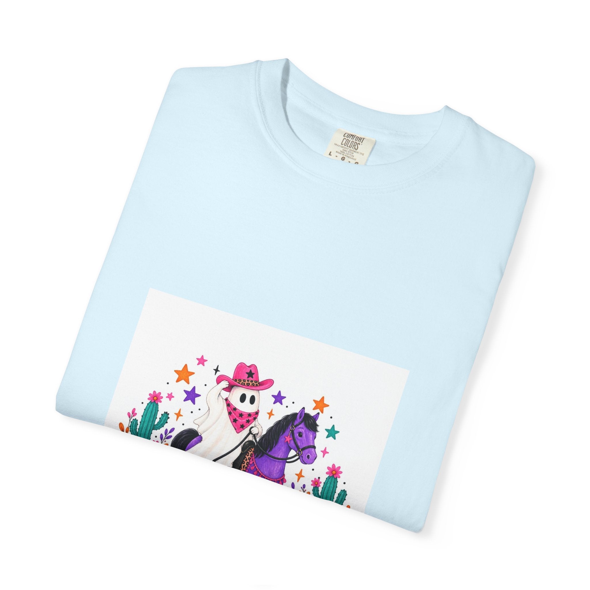 Day of the Dead Cowboy Horse T-Shirt — Cute Día de los Muertos Skeleton Rider Design