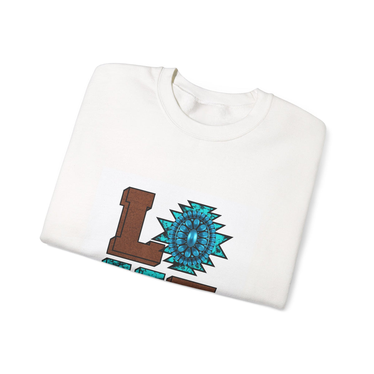 LOVE Southwestern Crewneck Sweatshirt