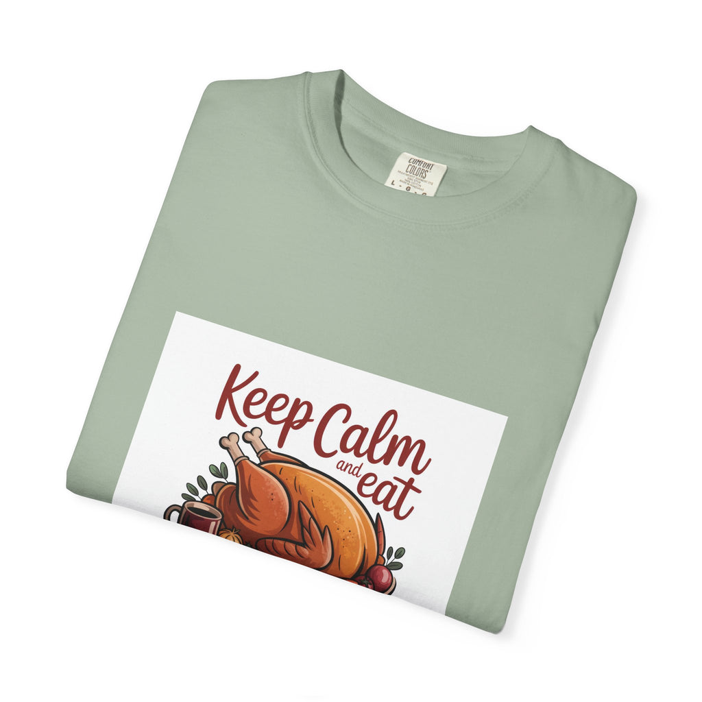T-Shirt - "Keep Calm and Eat Turkey" Thanksgiving Tee