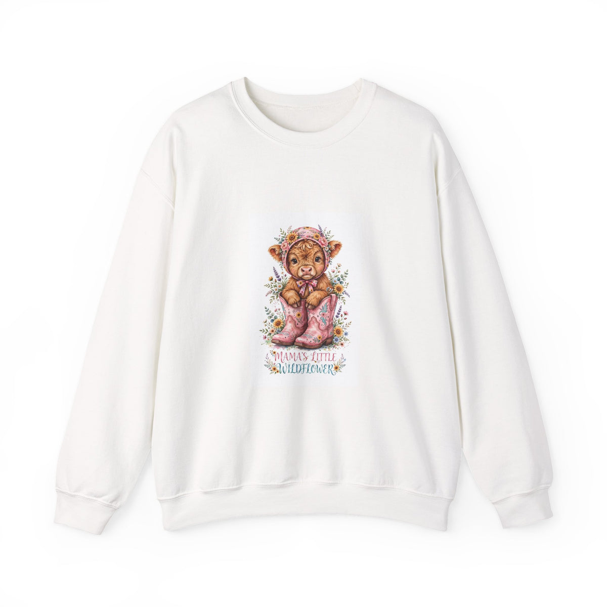 Bear Cub Valentine Sweatshirt - "Be Mine Little Valentine" Cute Teddy Graphic Crewneck