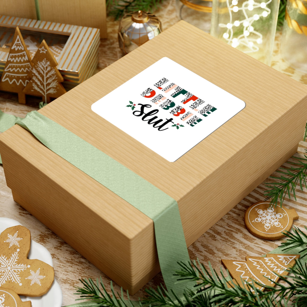 Sticker — "Little Debbie Slut" Holiday Kiss-Cut Sticker